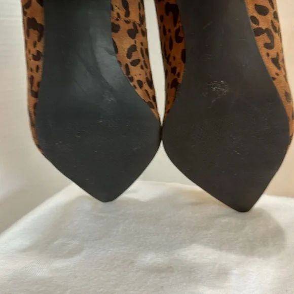 Liz Claiborne woman’s pointed toe slip on pumps 3” heel bow with tassel 6.5w - Picture 5 of 13